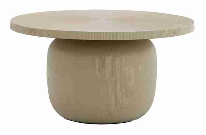 Light & Living Ronde Salontafel Tigran √ò76cm - Zand
