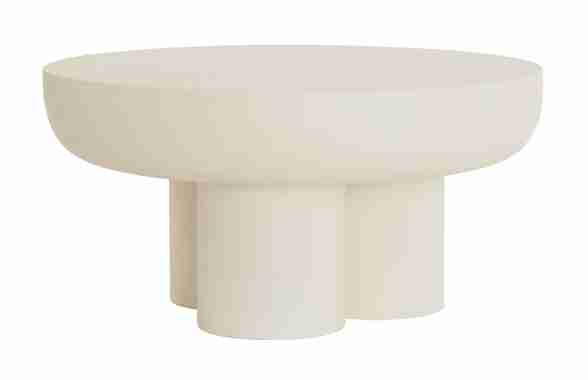 Light & Living Salontafel Mizuho 70cm - Crëme - Rond