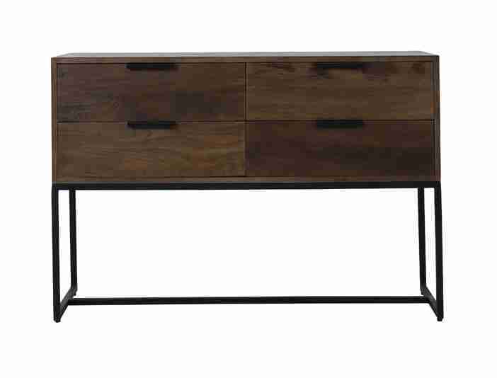 Light & Living Sidetable Meave Mangohout, 120cm