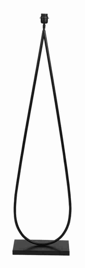 Light & Living Vloerlamp Tamsu 137cm - Mat Zwart (excl. kap)