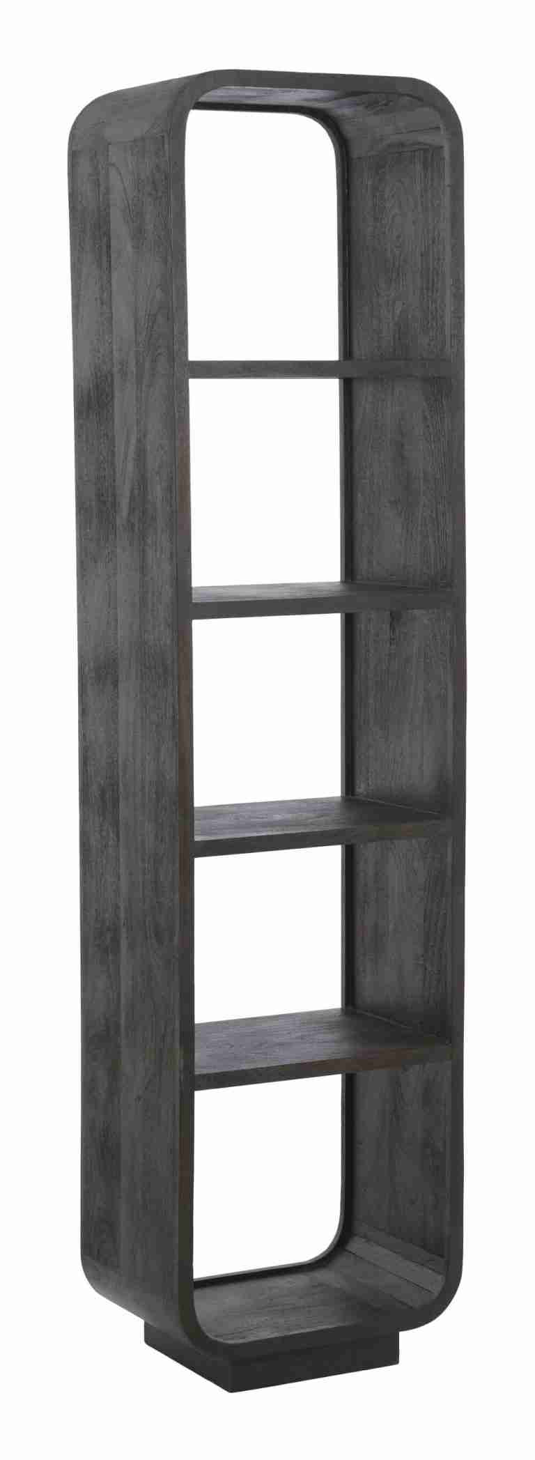 Light & Living Wandkast Dane 200 x 50cm - Mat Donker Roodbruin