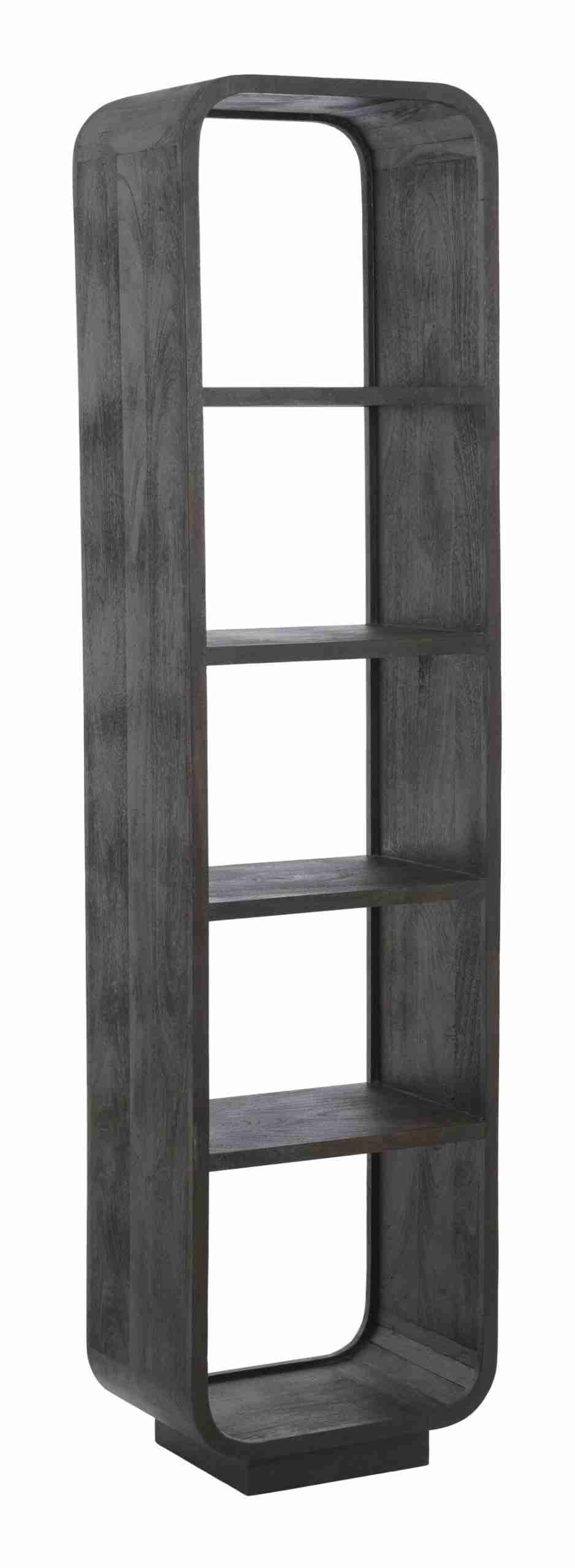 Light & Living Wandkast Dane 200 x 50cm - Mat Donker Roodbruin