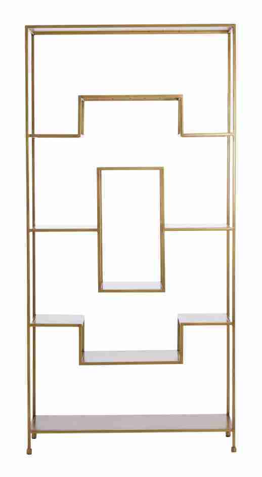 Light & Living Wandkast Rezina 205 x 100cm - Antiek Brons