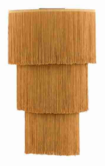 Light & Living Wandlamp Malaika Raffia, 2-lamps - Bruin