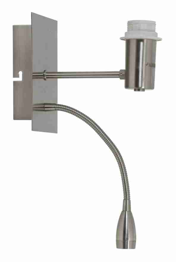 Light & Living Wandlamp Regina met LED-flex - Nikkel Satijn