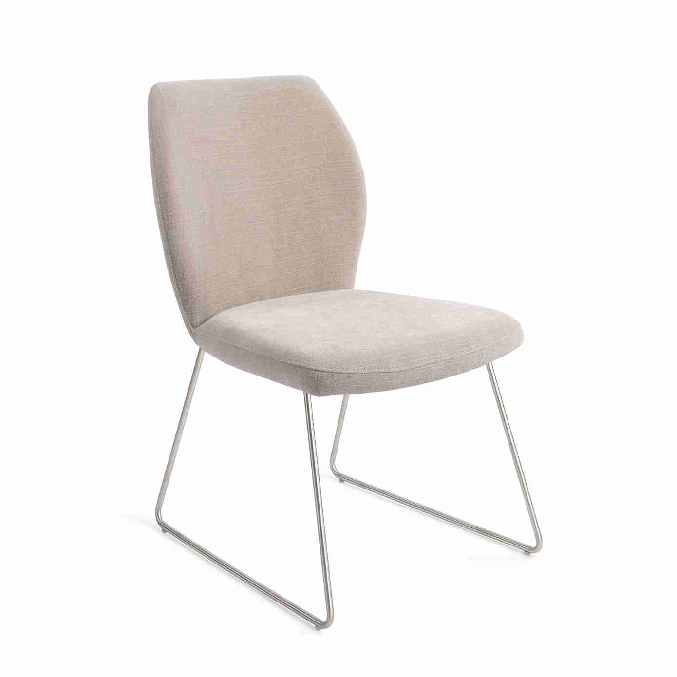 Jesper Home Eetkamerstoel 'Ikata' Slide Steel, kleur Sand Strand