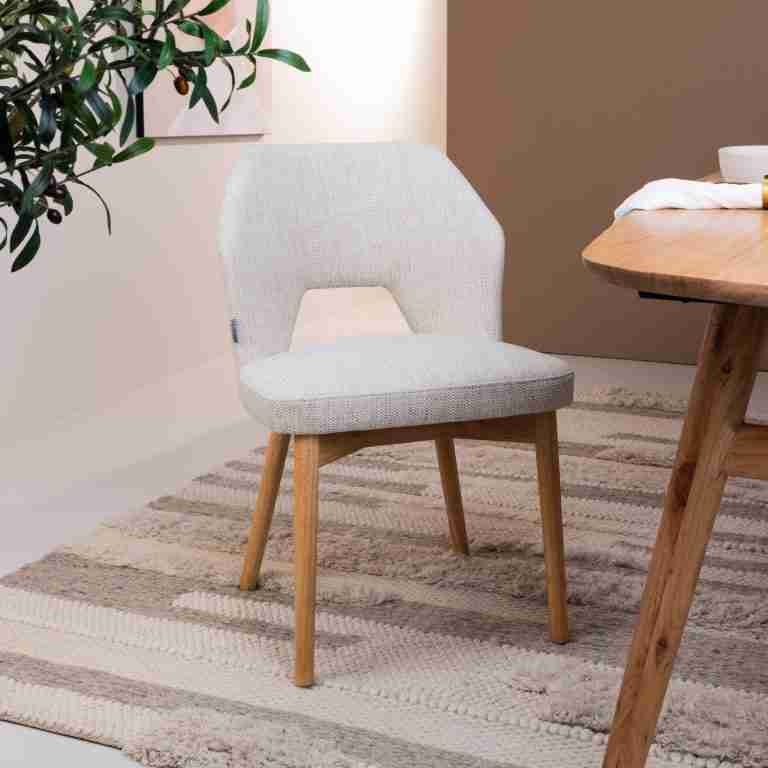 MUST Living Eetkamerstoel Blossom - Naturel