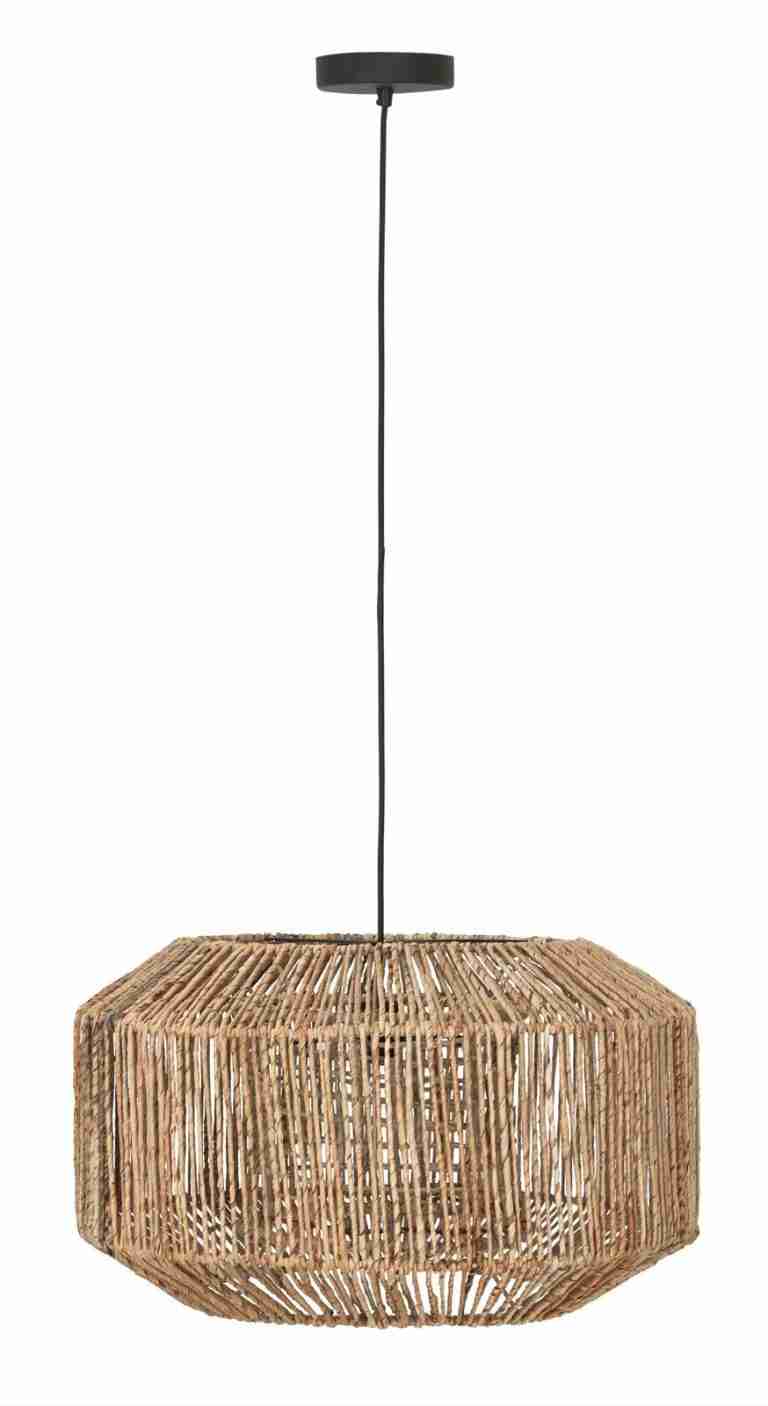 MUST Living Hanglamp Soller Abaca, 62cm - Bruin