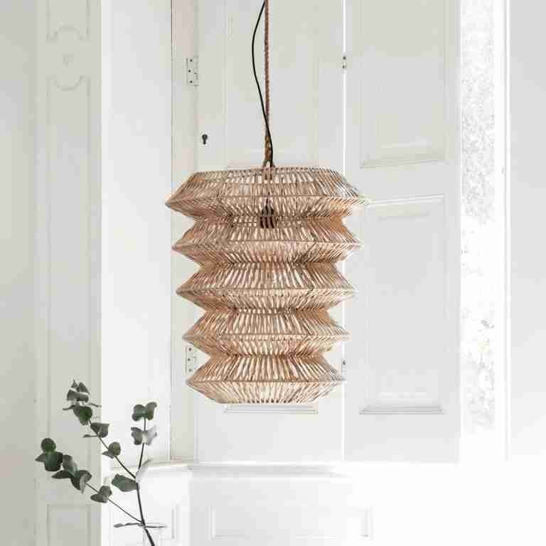 MUST Living Hanglamp Talamanca Rotan, 55cm - Naturel