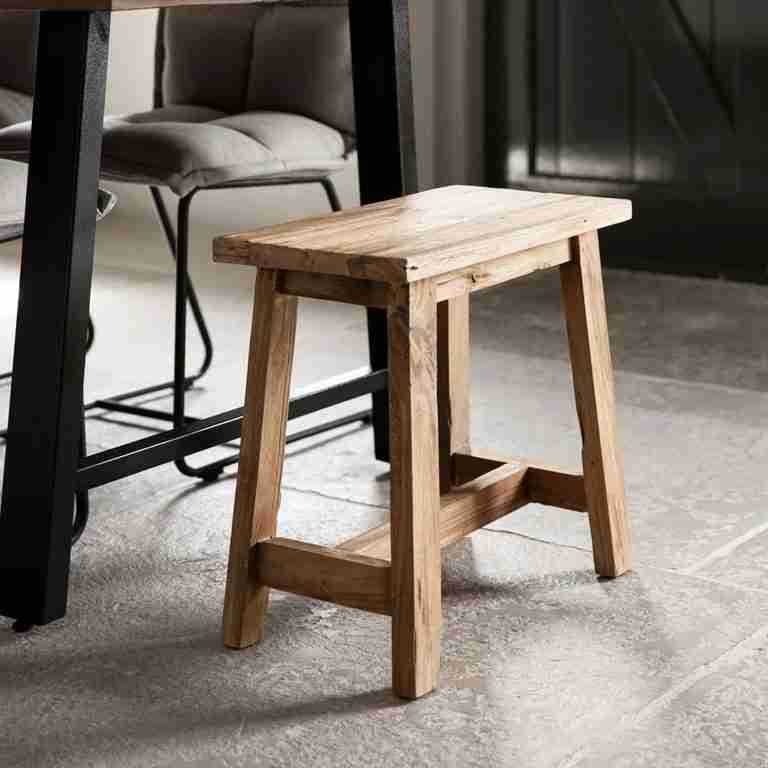MUST Living Krukje Easy Teakhout, 45cm - Japandi