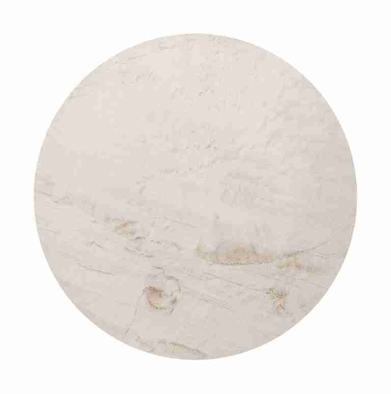 MUST Living Rond Vloerkleed Lodge √ò160cm - Zand