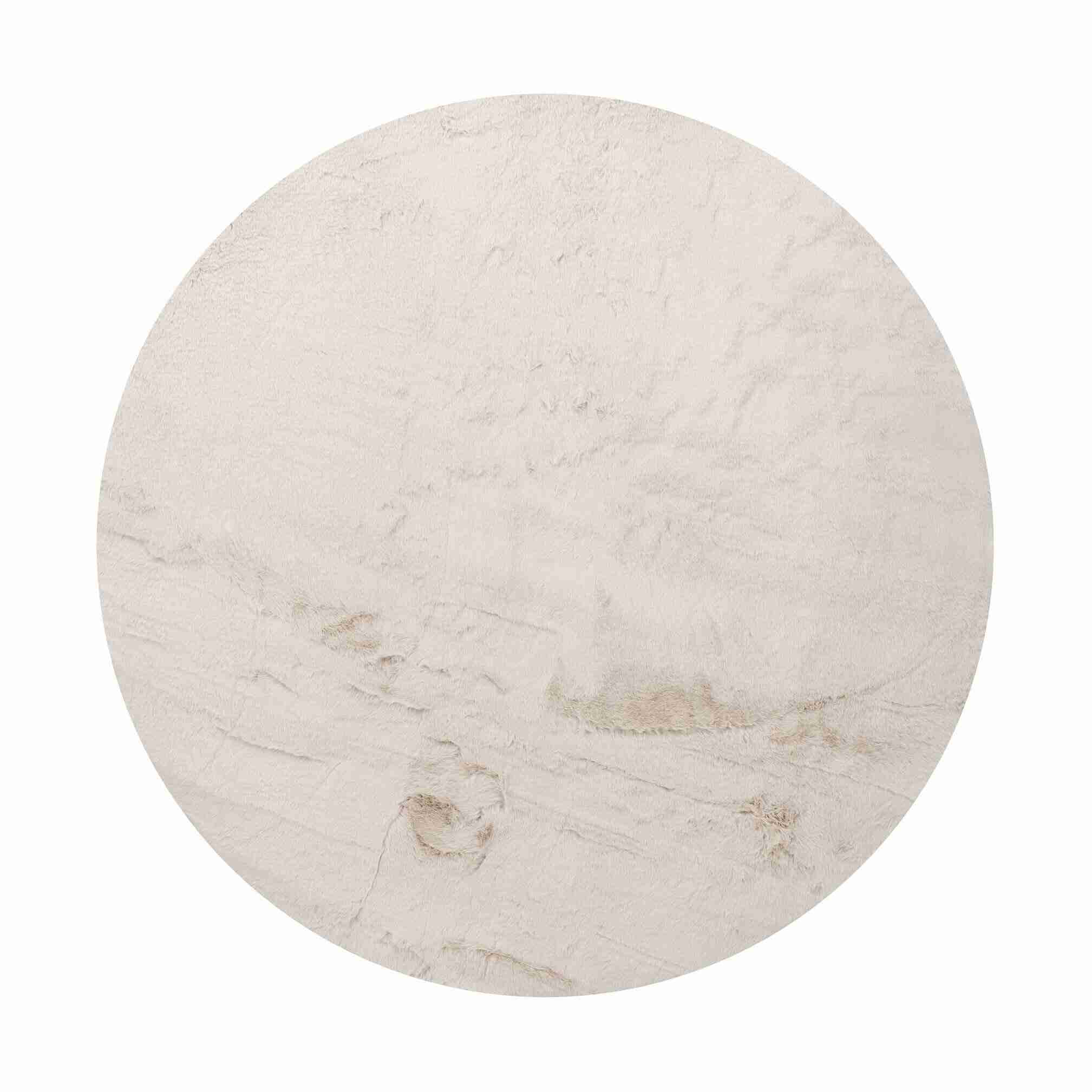 MUST Living Rond Vloerkleed Lodge √ò200cm - Sand