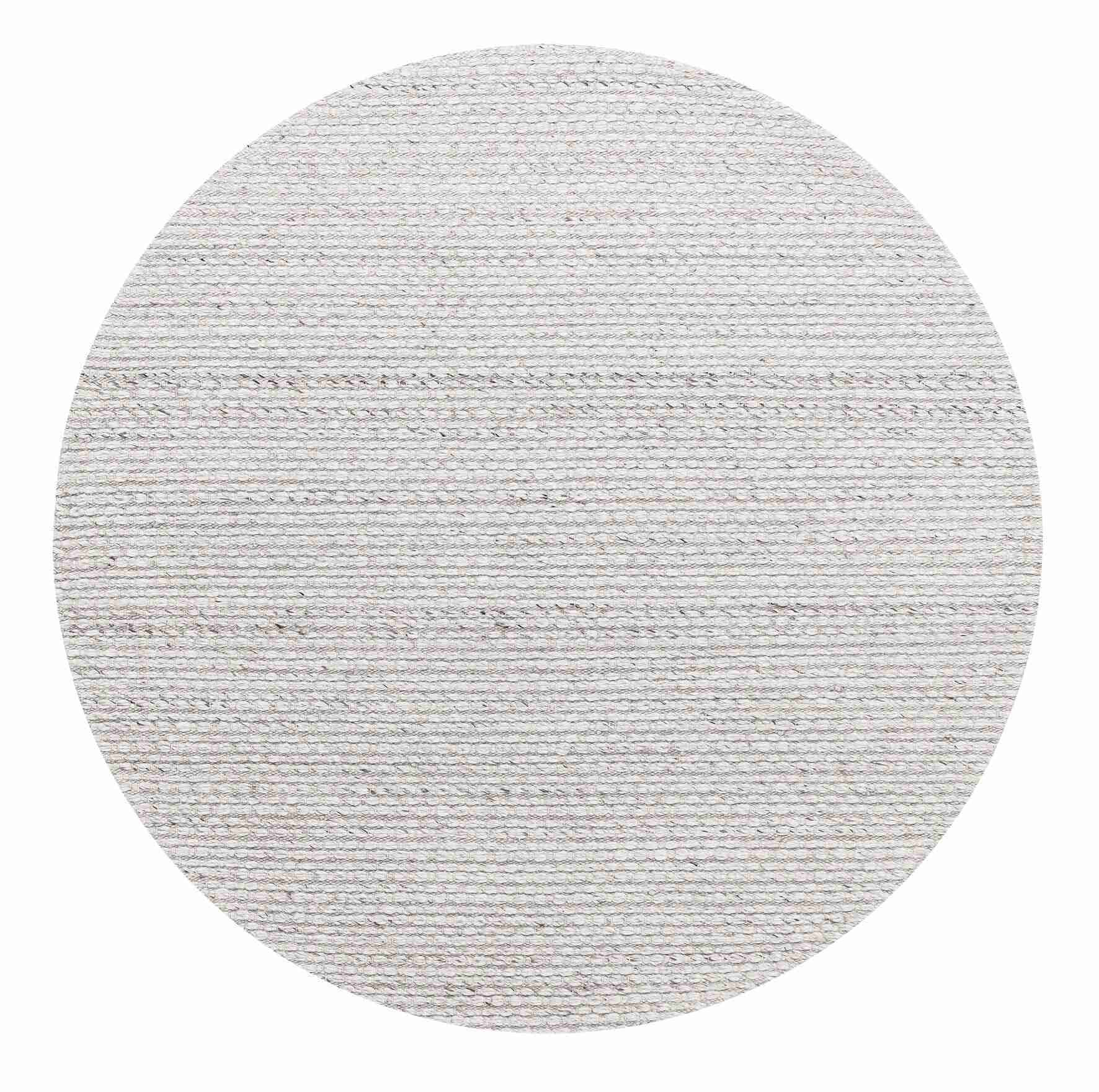 MUST Living Rond Vloerkleed Nirvana 250cm - Grijs