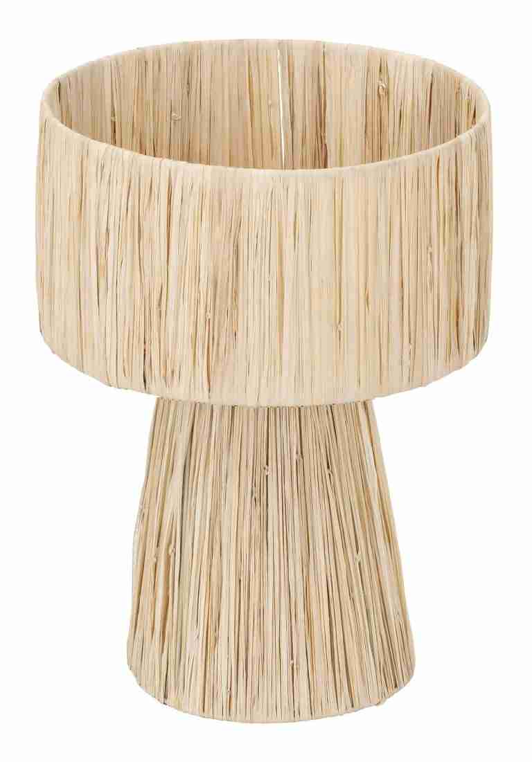 MUST Living Tafellamp Marbella Palmblad, 41cm hoog - NATUREL