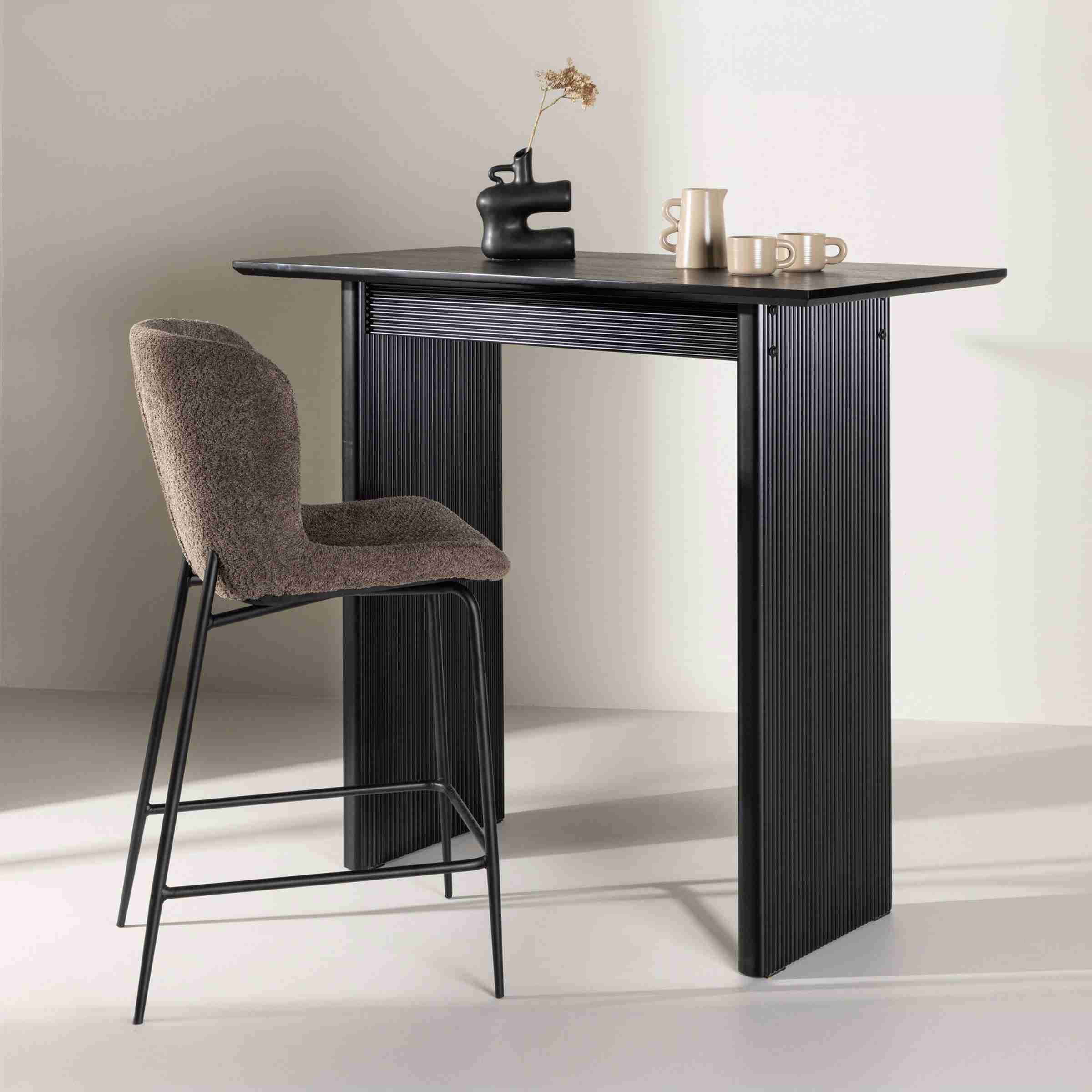 Nohr Bartafel Akim 120 x 60cm - Zwart