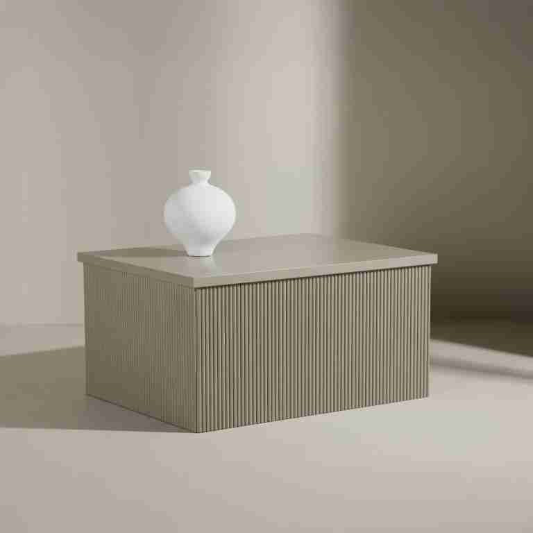 Nohr Bijzettafel Mistina 80 x 60cm - Beige