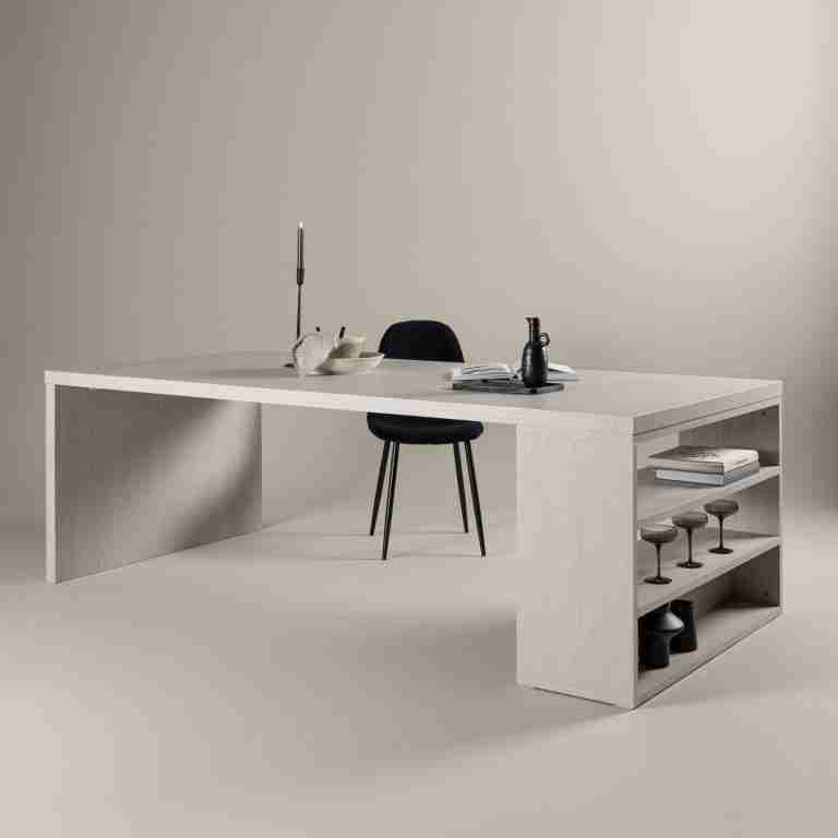 Nohr Eettafel Jett 230 x 110cm - Whitewash