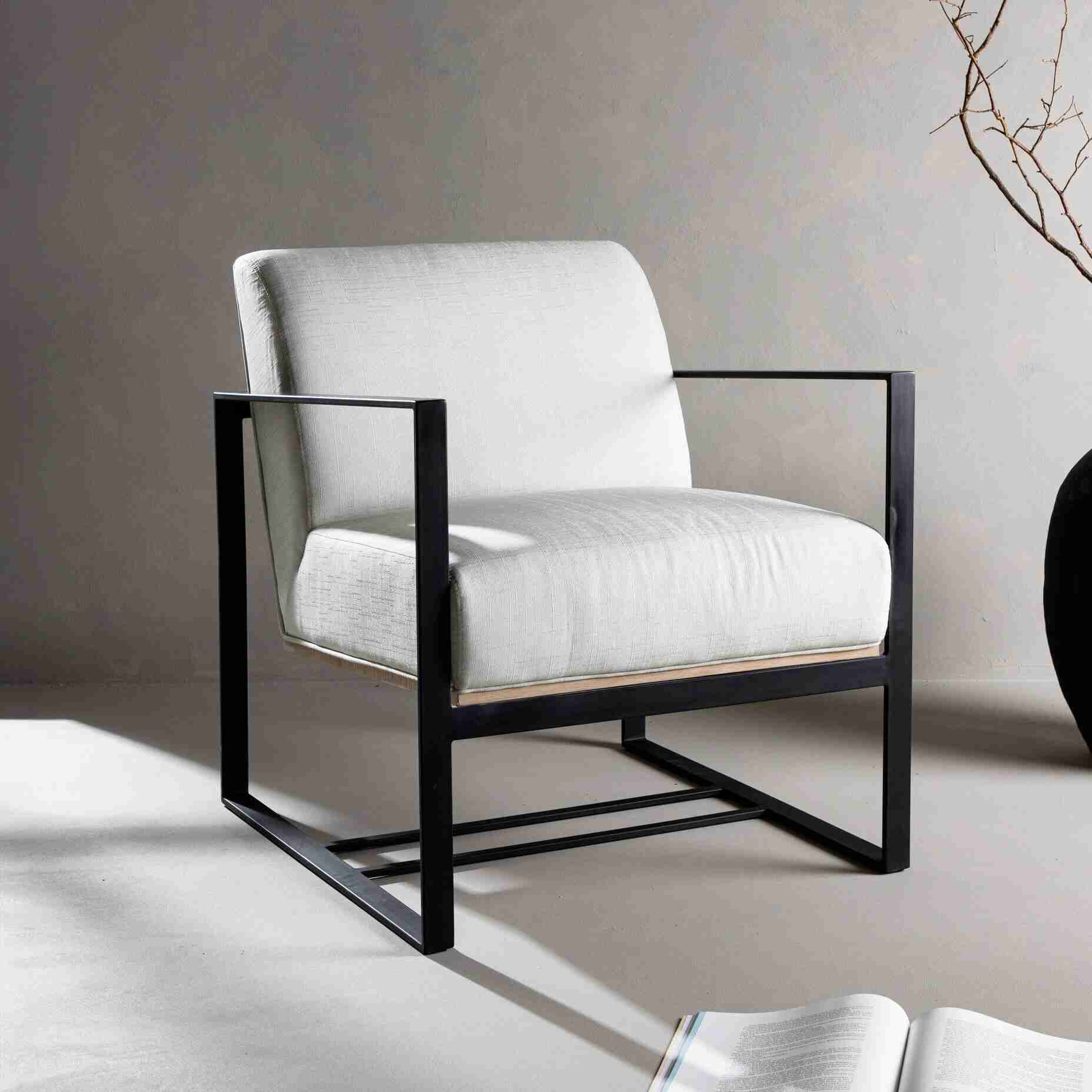 Nohr Fauteuil Roxana Linnen - Off-white