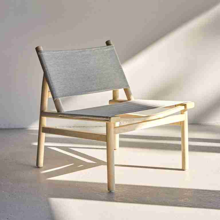 Nohr Fauteuil Sheyna Mangohout - Naturel/Grijs