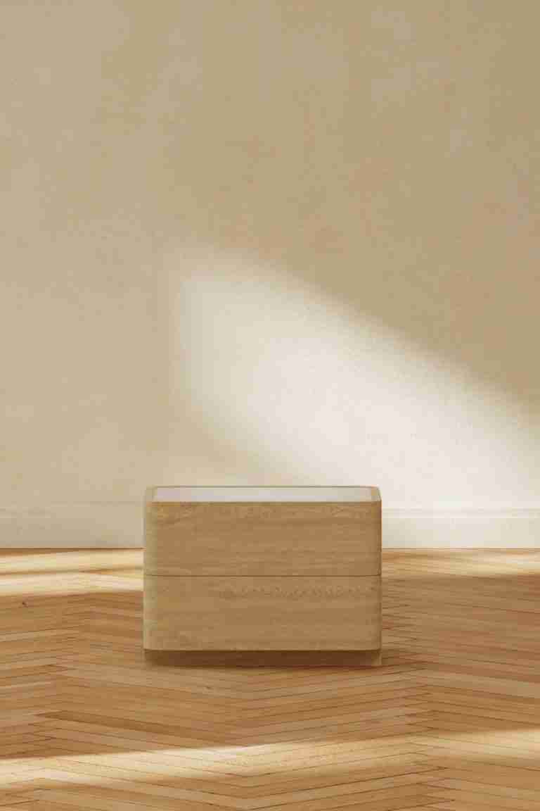 Nohr Ladekast / Dressoir Lotte Met 2 laden, 50cm - Naturel