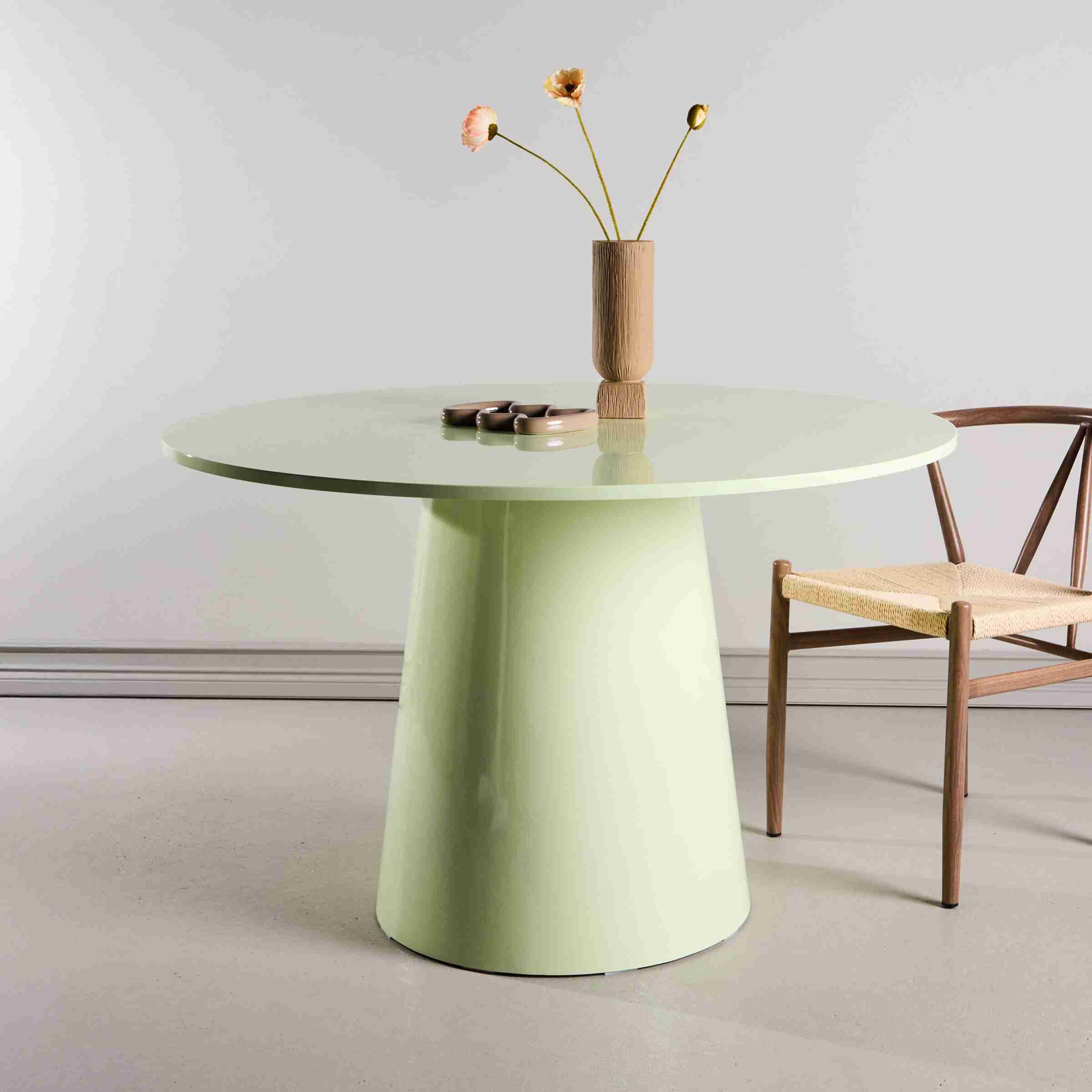 Nohr Ronde Eettafel Mikeisha 120cm - Matcha Groen