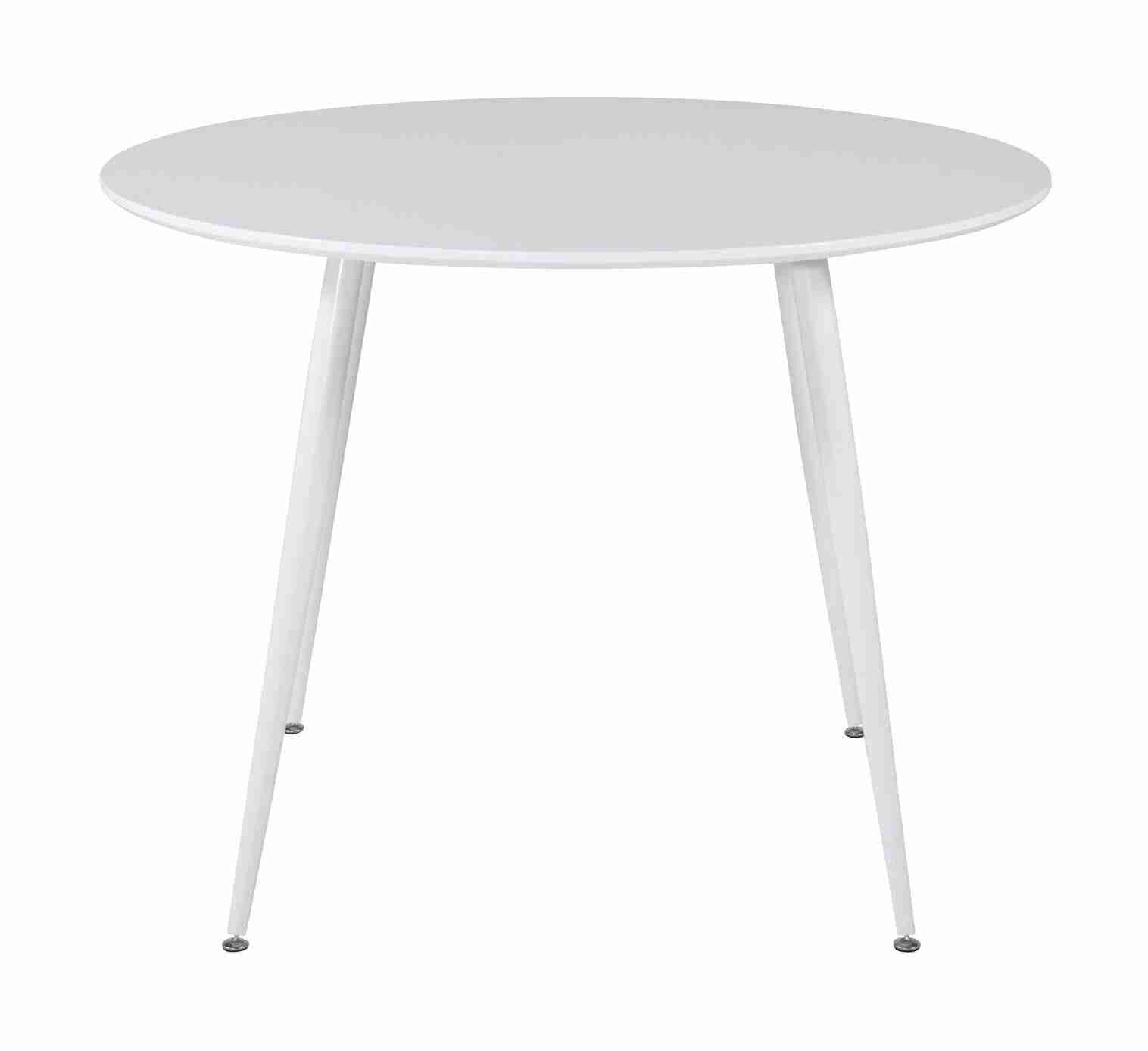 Nohr Ronde Eettafel Quennel √ò100cm - Wit