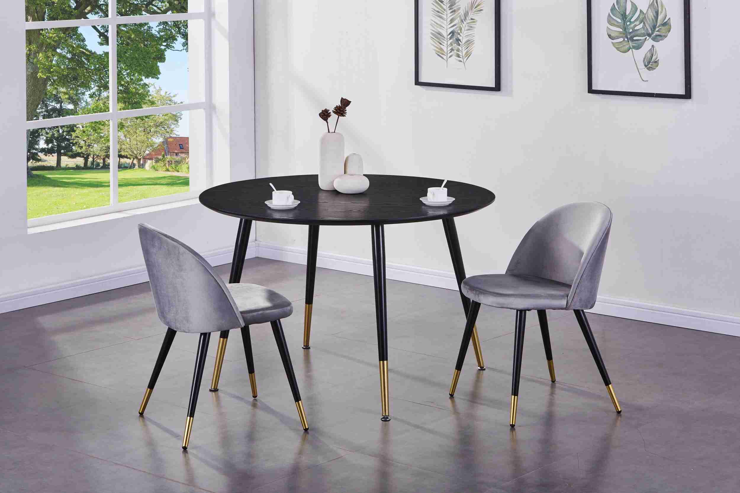 Nohr Ronde Eettafel Shaindy √ò115cm - Zwart