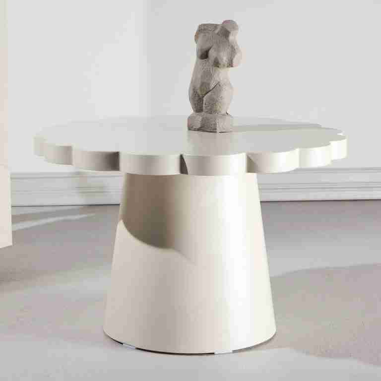 Nohr Ronde Salontafel Dorie 70cm - Beige
