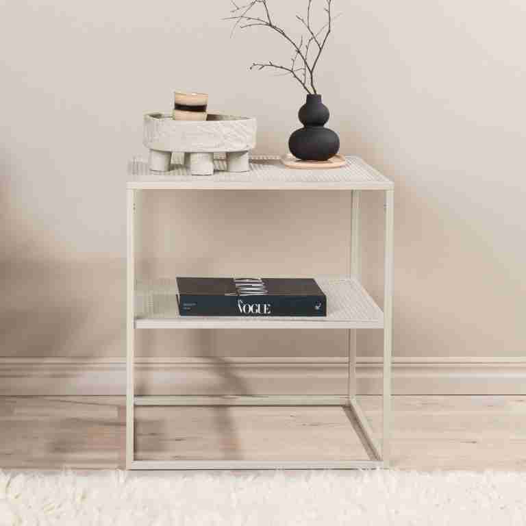 Nohr Salontafel Verity 55 x 55cm - Beige - Vierkant