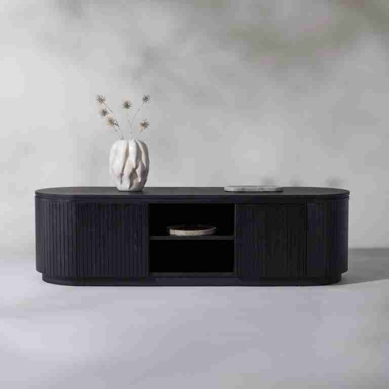 Nohr TV-meubel Elouise 160cm - Zwart