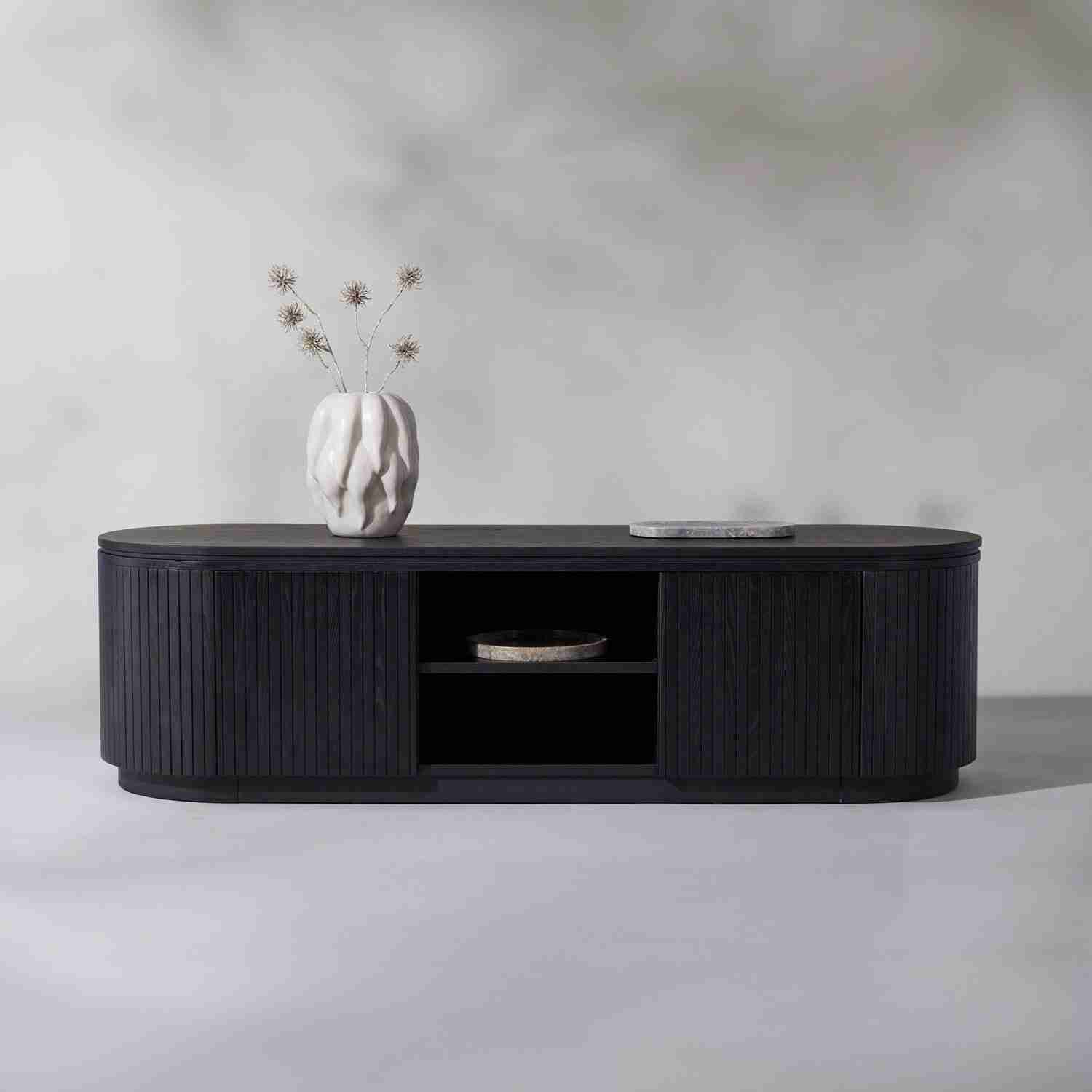 Nohr TV-meubel Elouise 160cm - Zwart
