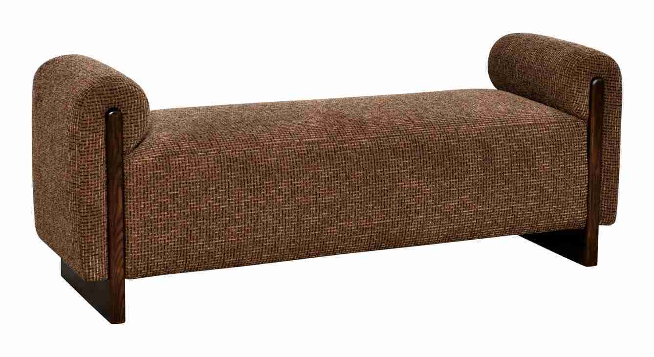 Richmond Bankje Winslov Blockweave, 152cm - Bruin