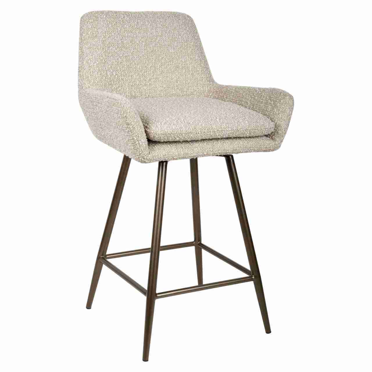 Richmond Barstoel Linsey Chunky - Natural (zithoogte 68cm)