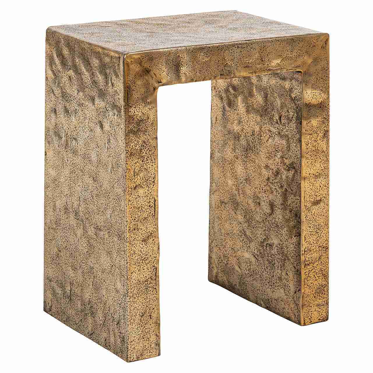 Richmond Bijzettafel Novan Brushed gold, 40 x 29cm - Goud