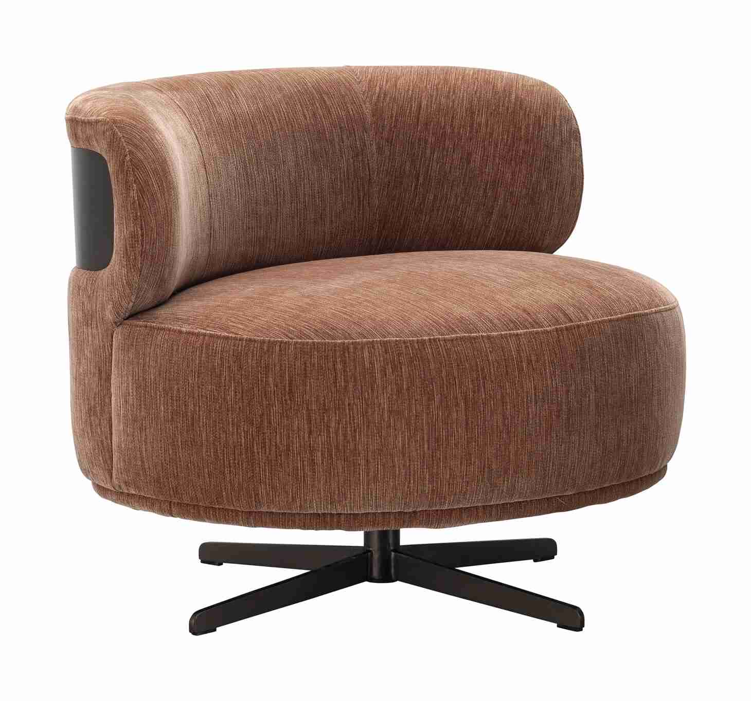 Richmond Draaifauteuil Lauren Be Straight - Mocha Mousse