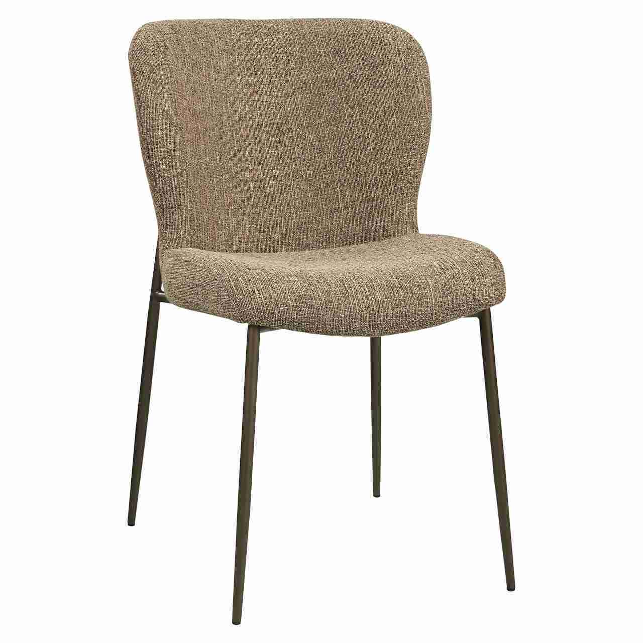 Richmond Eetkamerstoel Odarby Tweed - Brown