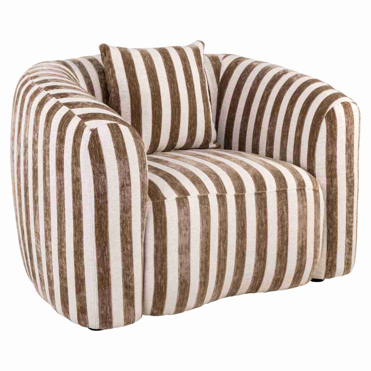 Richmond Fauteuil Luxandra Stripes - Sand