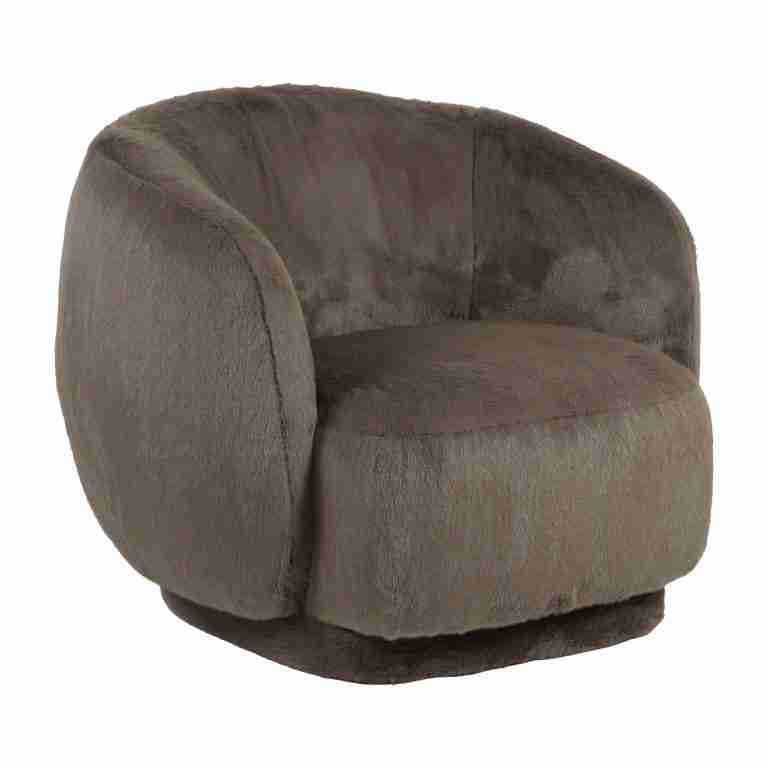 Richmond Fauteuil Negreslo Fluffy - Brown