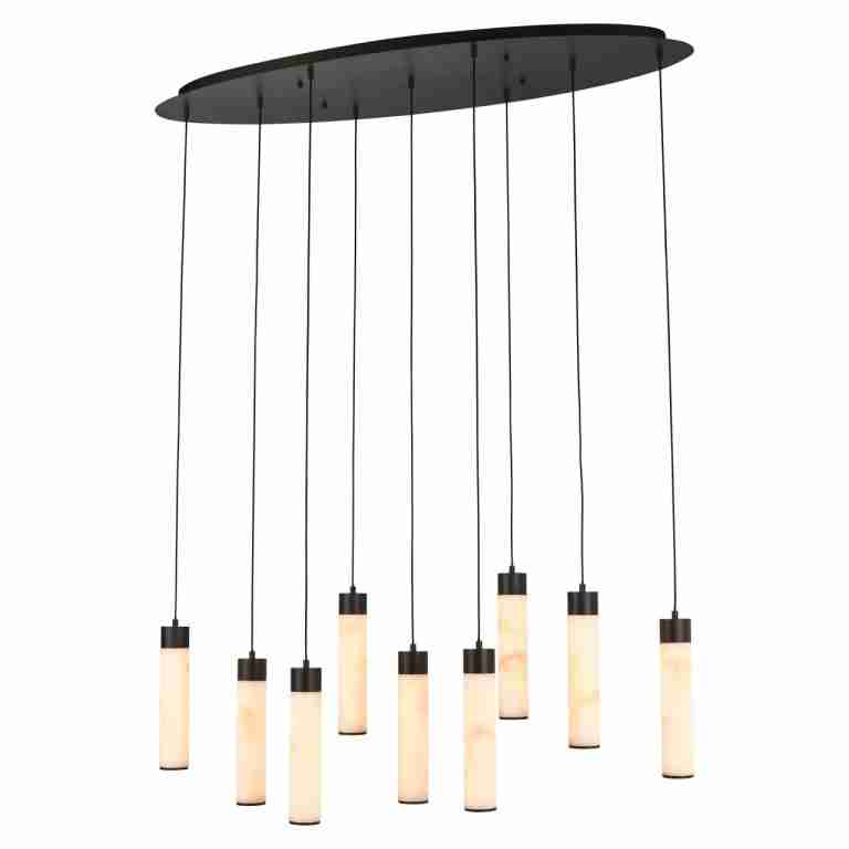 Richmond Hanglamp Chavine 9-lamps - Bronze