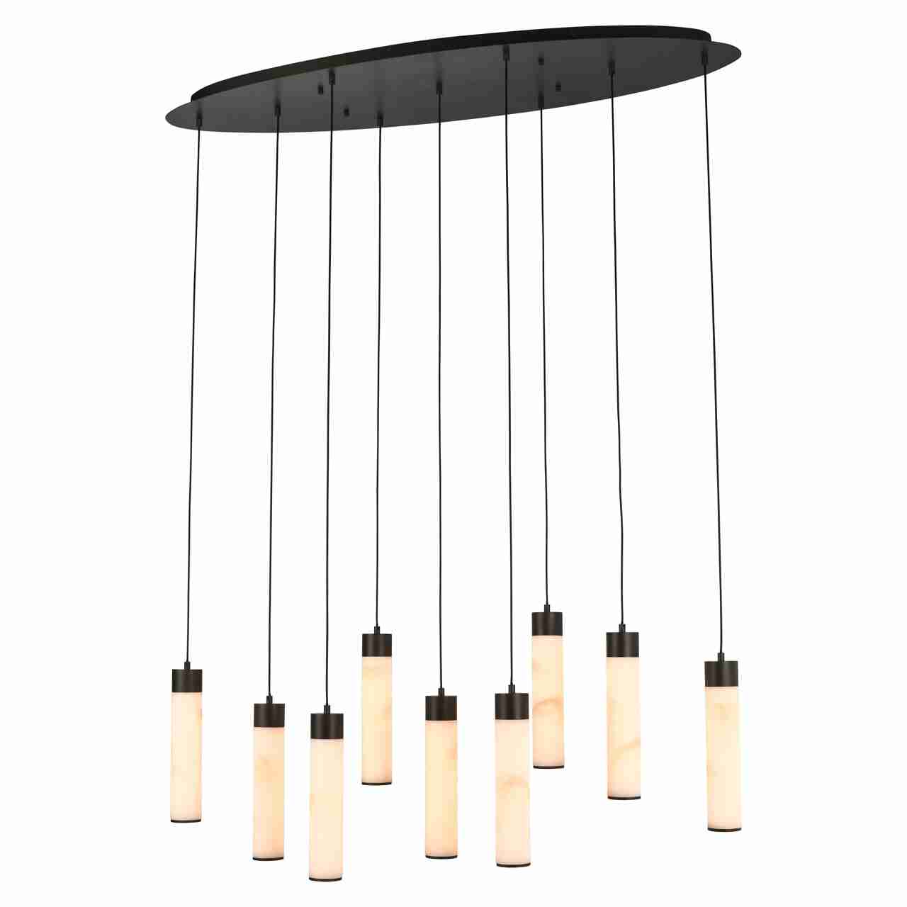 Richmond Hanglamp Chavine 9-lamps - Bronze