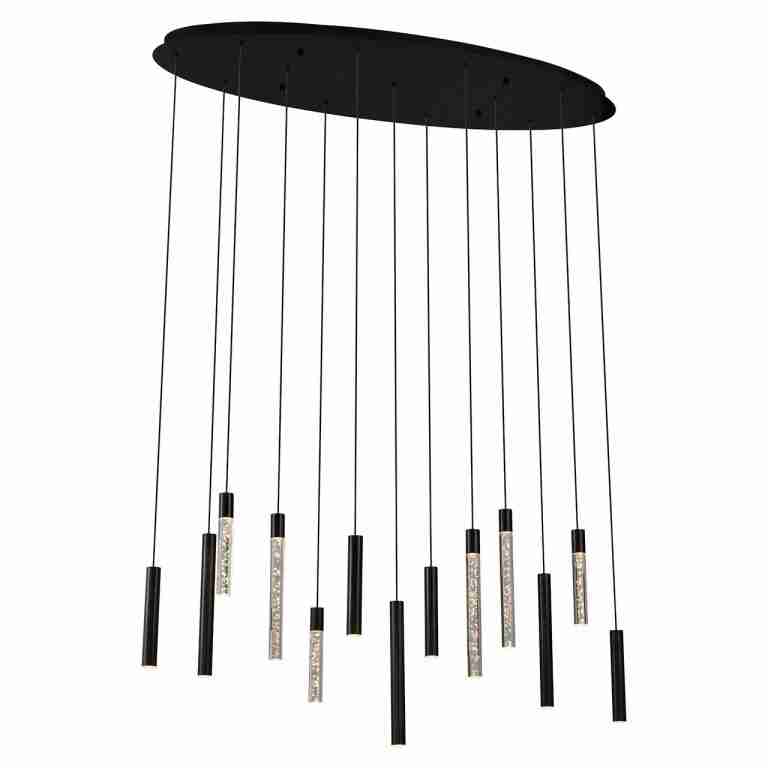 Richmond Hanglamp Oxley 13-lamps - bronze