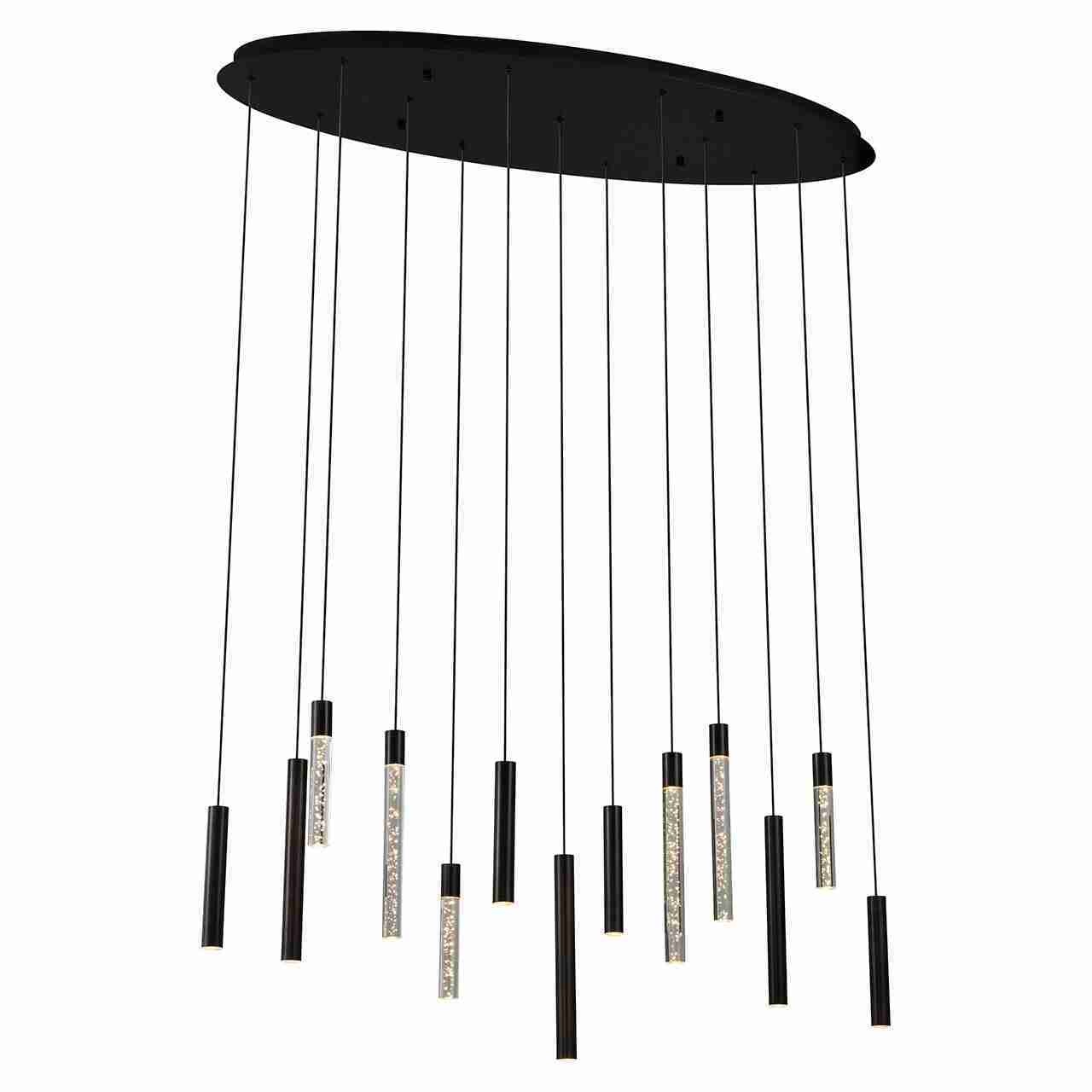 Richmond Hanglamp Oxley 13-lamps - bronze