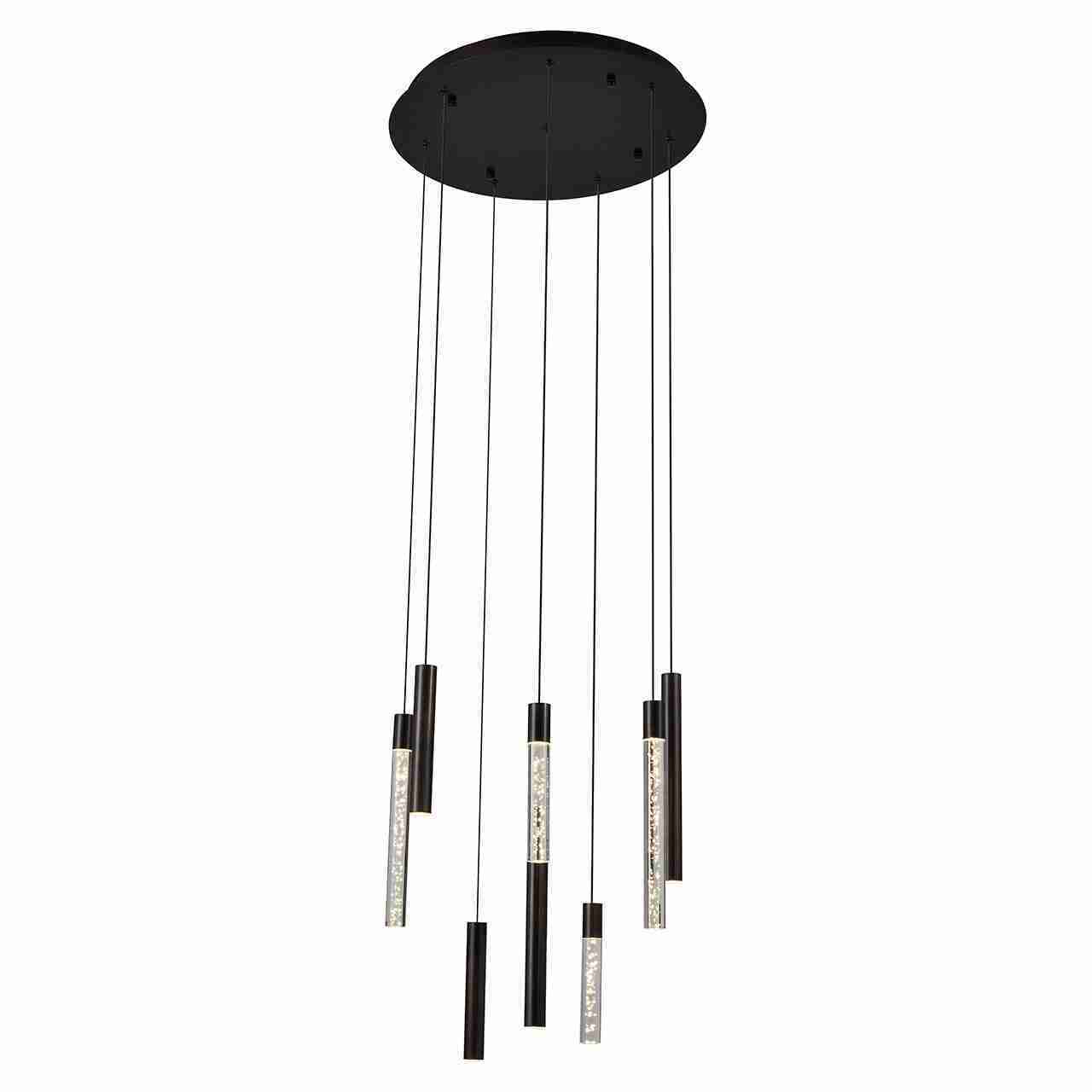 Richmond Hanglamp Oxley 8-lamps - bronze
