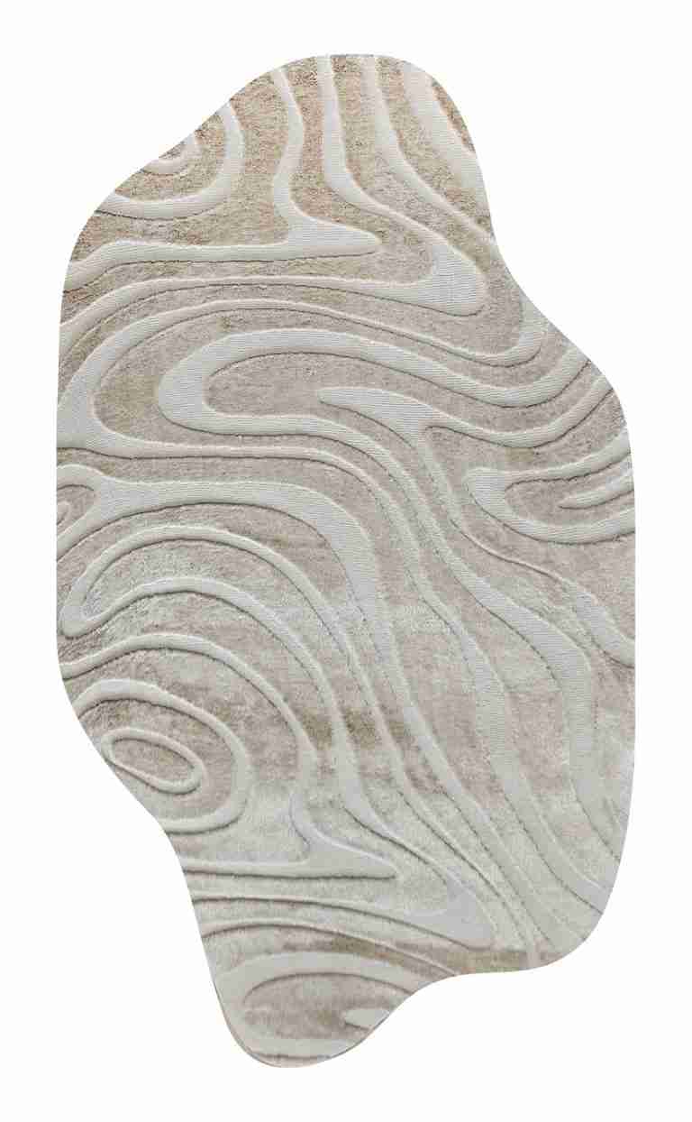 Richmond Organisch Vloerkleed Ivar 200 x 350cm - Beige