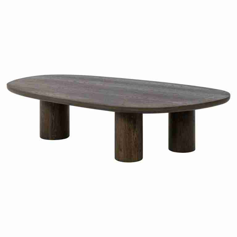 Richmond Organische Salontafel Ellington Hout, 150 x 80cm - Bruin