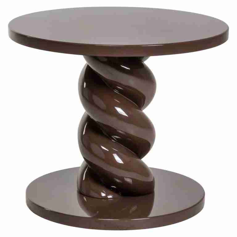 Richmond Ronde Bijzettafel Celeste, √ò55cm - Kastanje