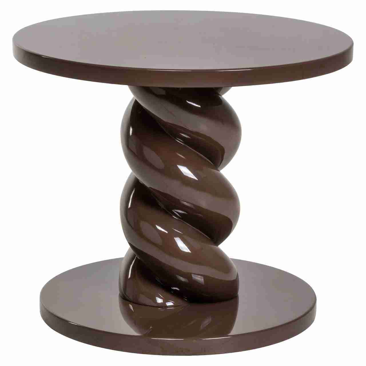Richmond Ronde Bijzettafel Celeste, √ò55cm - Kastanje