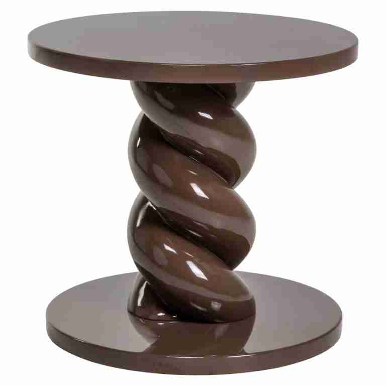 Richmond Ronde Bijzettafel Coco 50cm - Chestnut