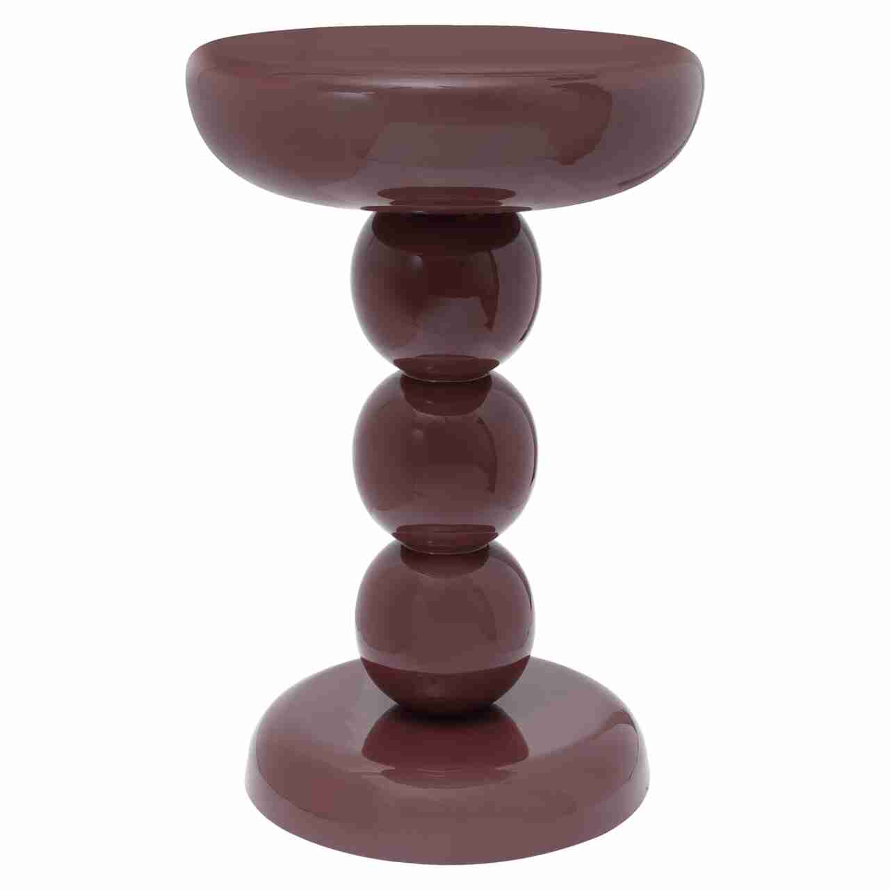 Richmond Ronde Bijzettafel Reid 40cm - Burgundy