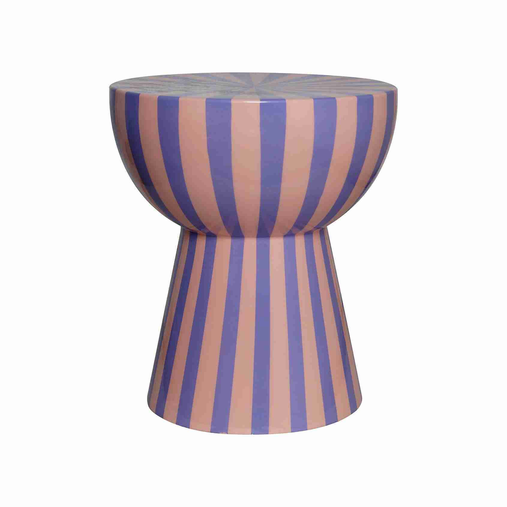 Richmond Ronde Bijzettafel Valeria 34cm - Roze